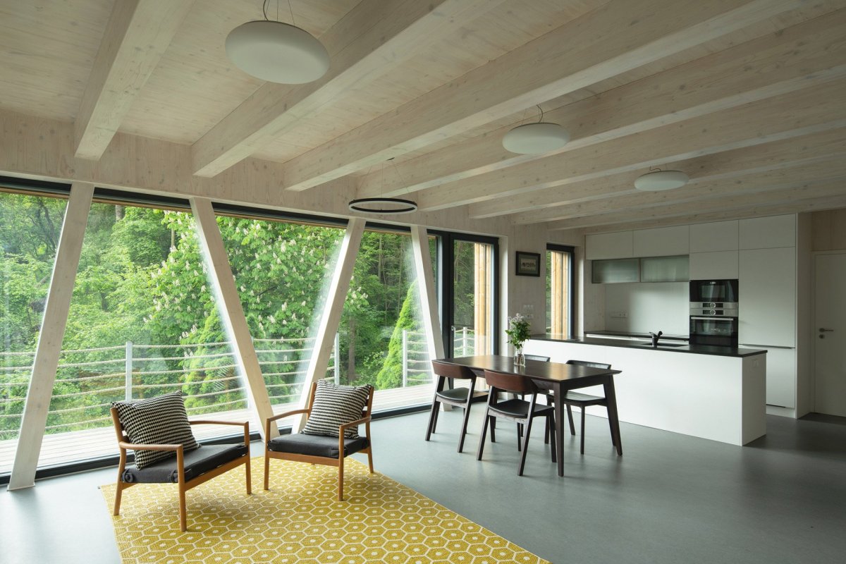 Rodinný dům na Zbraslavi od architekta Lukáše Pejsara
