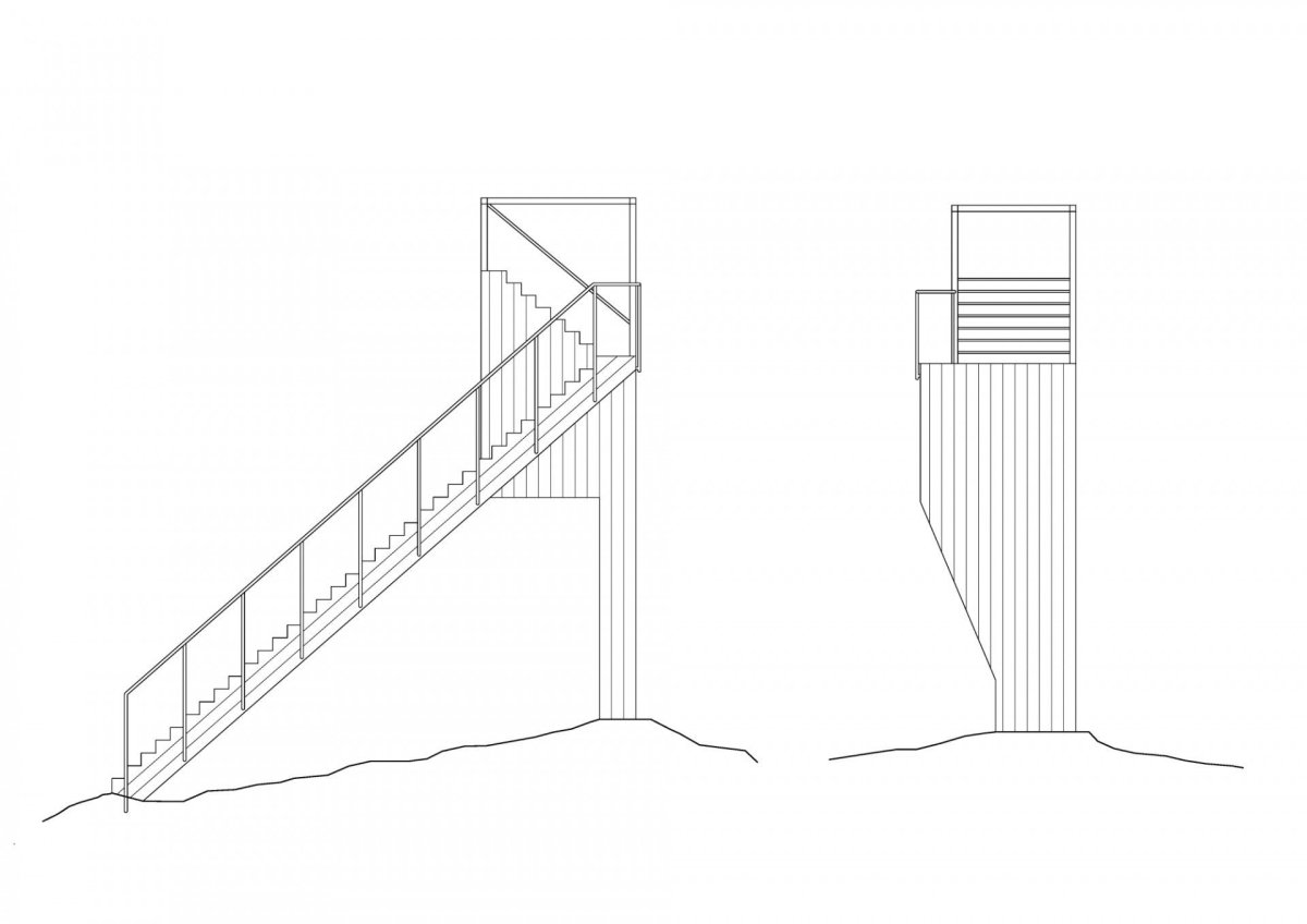 Hlídka na Stráži, Mjölk architekti, Horník