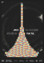 23. ročník studentské soutěže Ještěd f Kleci, plakát, zdroj : Ještěd f Kleci