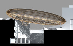 Huť architektury Martin Rajniš, Gulliver, řez podélý – foto