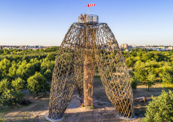 Vyhlídková věž Doubravka, Huť architektury Martin Rajniš. Foto: Aleš Jungmann