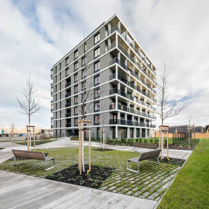 Bytové domy Riviéra Karlín od Expert Architects