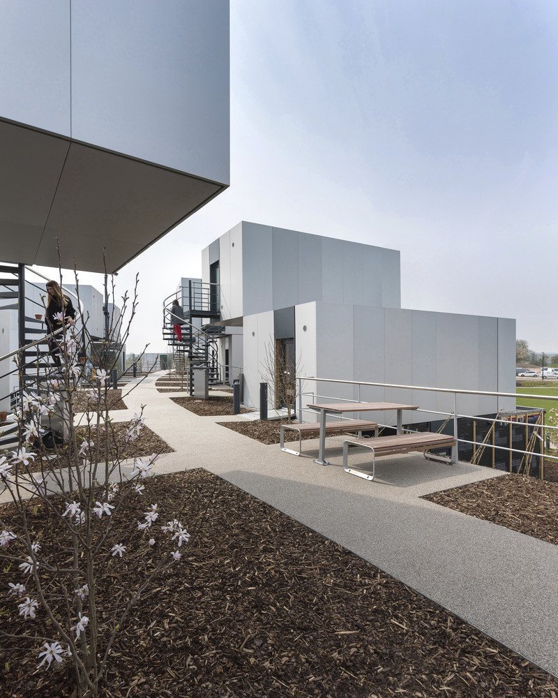 Studentské bydlení Dyson Institute of Engineering and Technology v anglickém Malmesbury, WilkinsonEyre Architects