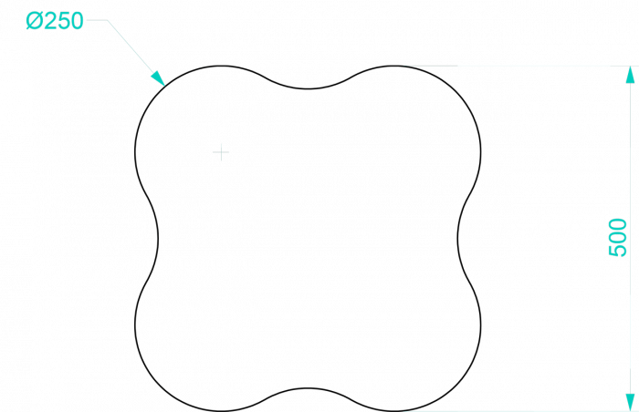 Markéta Rádková, Stolička, půdorys - foto