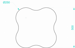 Markéta Rádková, Stolička, půdorys - foto