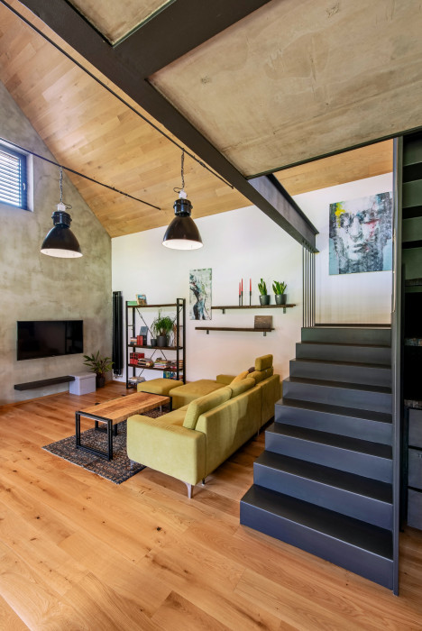 Dům ve svahu ve Chrustenicích od studia Reaktor