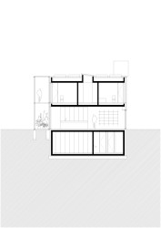 Vila Bôrik, PLURAL, LABAK - Řez příčný