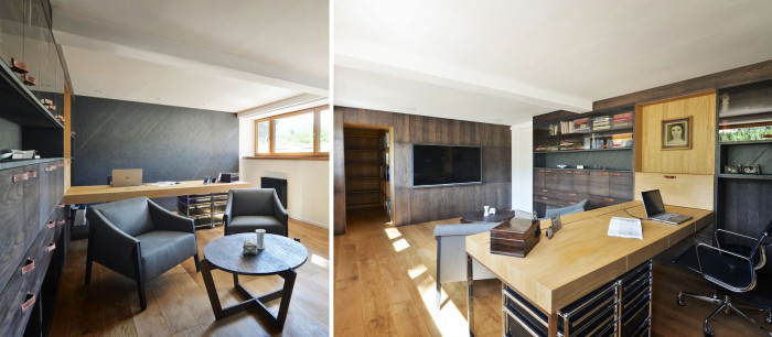 rekonstrukce vily Hanspaulka - pánská pracovna, Veronika Pánková, foto