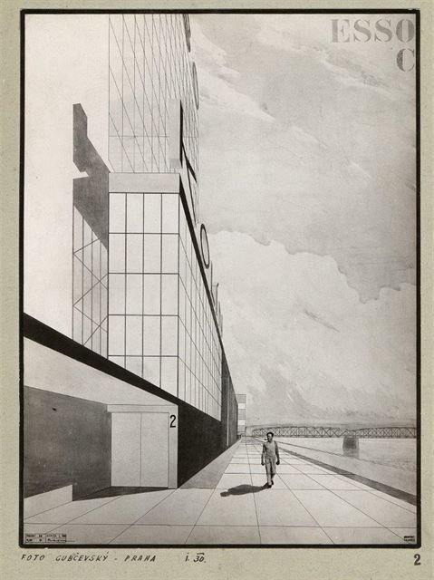 Esso Kolín, Foto archiv rodiny JF a Zdeňka Lukeše