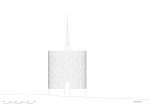Pohled východní (Kaple Panny Marie Bolestné v Nesvačilce, studio RCNKSK)