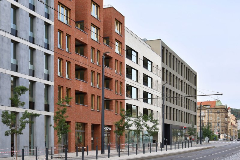 D3A architekti navrhli bytový dům v novém komplexu Smíchov City.