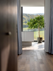 Pohled do pokoje (Vila u Prahy, boq architekti)