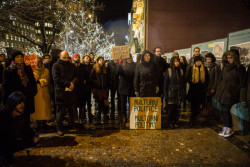 Demonstrace za záchranu Transgasu