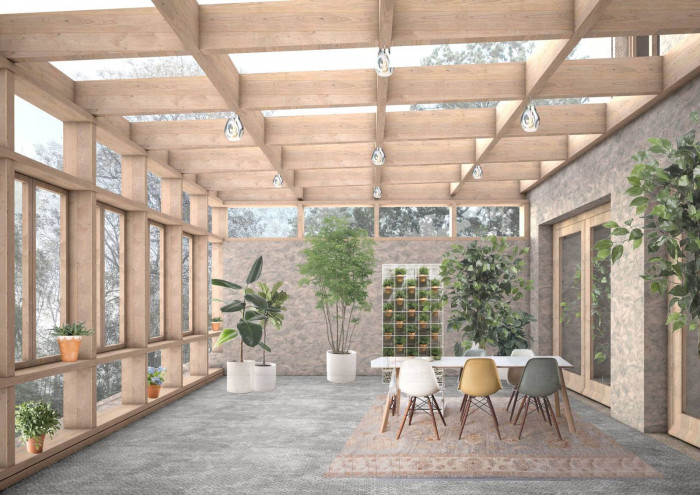 Porodní dům na Letné, 18. přehlídka diplomových prací, 2. místo