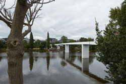Nová lávka pomáhá vytvářet město krátkých vzdáleností.
