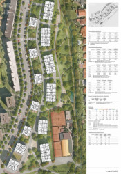 Bytový komplex Andromeda v Košících, situace, re:architekti