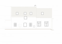 Pohled přední - návrh