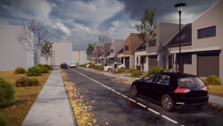 Vizualizace - řadovky v Medlovicích