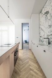 Interiér bytu HLB, Kuklica Smerek architekti / Peter Kuklica, Martin Smerek, Juraj Hubinský