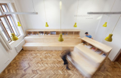 Knihovna pro gymnázium Třeboň, Ateliér 111 architekti