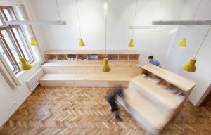 Knihovna pro gymnázium Třeboň, Ateliér 111 architekti