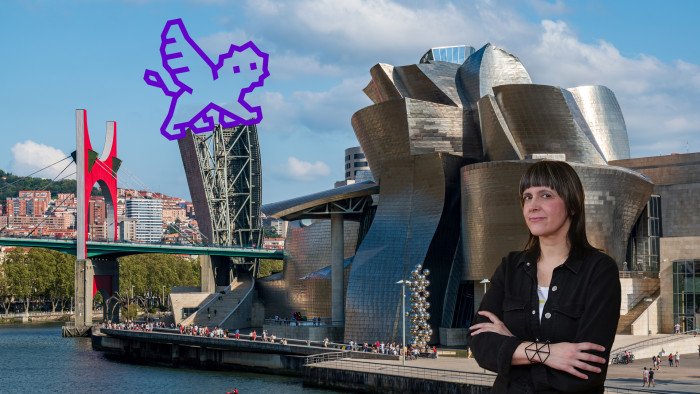 Zemřel autor Guggenheimova muzea v Bilbao a otevřelo se muzeum s okřídleným lvem ve znaku.
