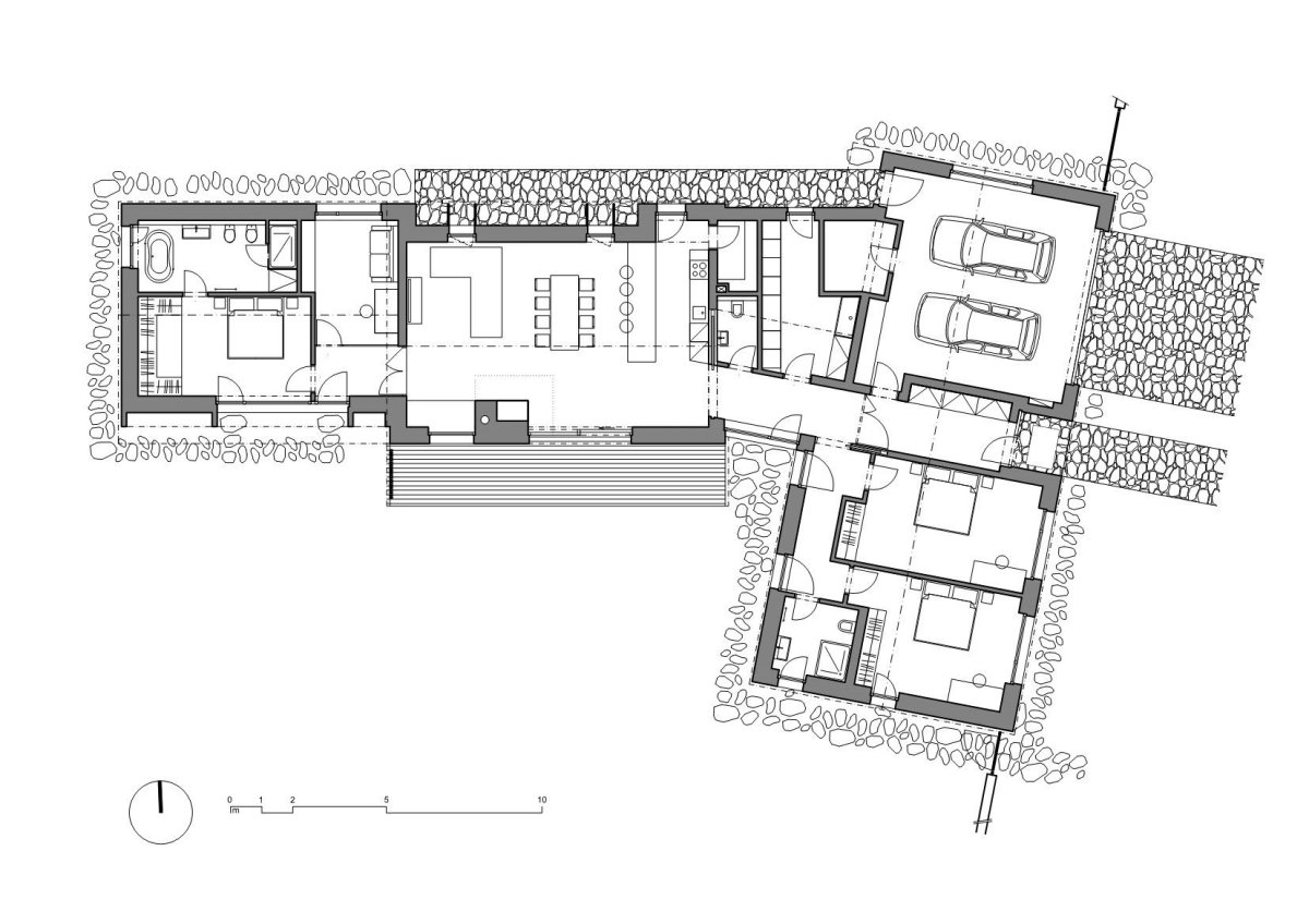 Rodinný dům Slavkov, 1 NP, PM architekti