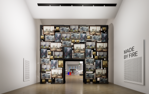 Vizualizace výstavy Made by Fire od edit! architects
