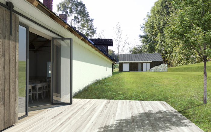 Komunitní centrum Opatovice, Rusina Frei architekti, vizualizace