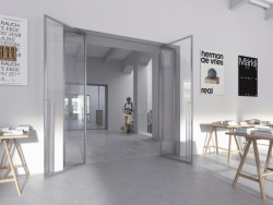 Vítězný návrh Centra současného umění a architektury v Českých Budějovicích od studií AFF Architekten + Malý Chmel. Vizualizace: Ondřej Žvak, Malý Chmel