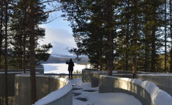 Carl-Viggo Hølmebakk, Vyhlídka Sohlbergsplassen. Lokace: TNR, Rondane 2005 - foto