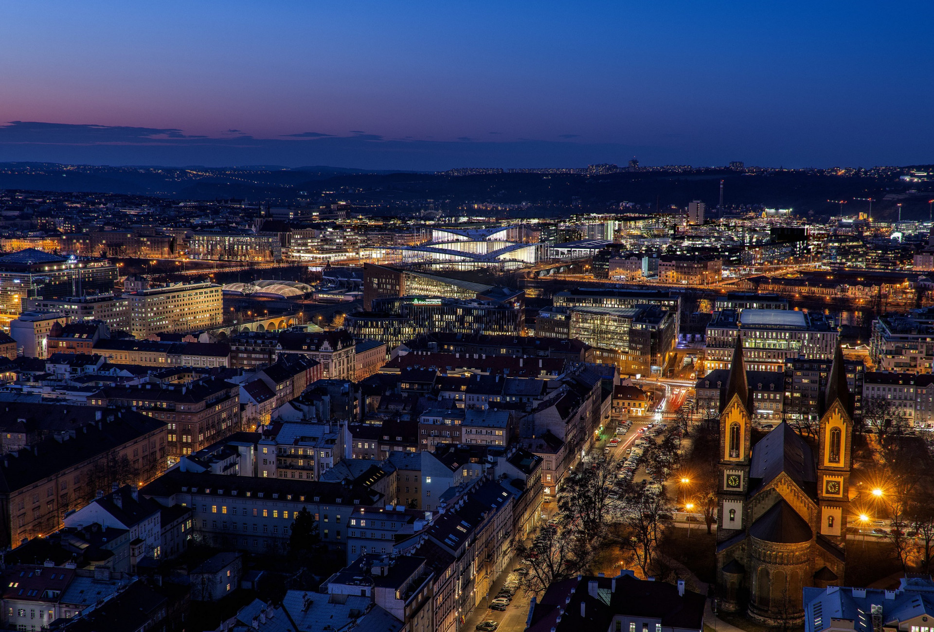Vizualizace vítězného návrhu pražské filharmonie od studia BIG