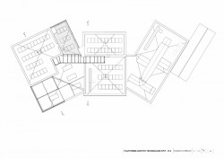 Centrum pokročilých inovačních technologií – těžké laboratoře 3 (CPIT - TL3), PROJEKTSTUDIO EUCZ / David Kotek, půdorys střecha
