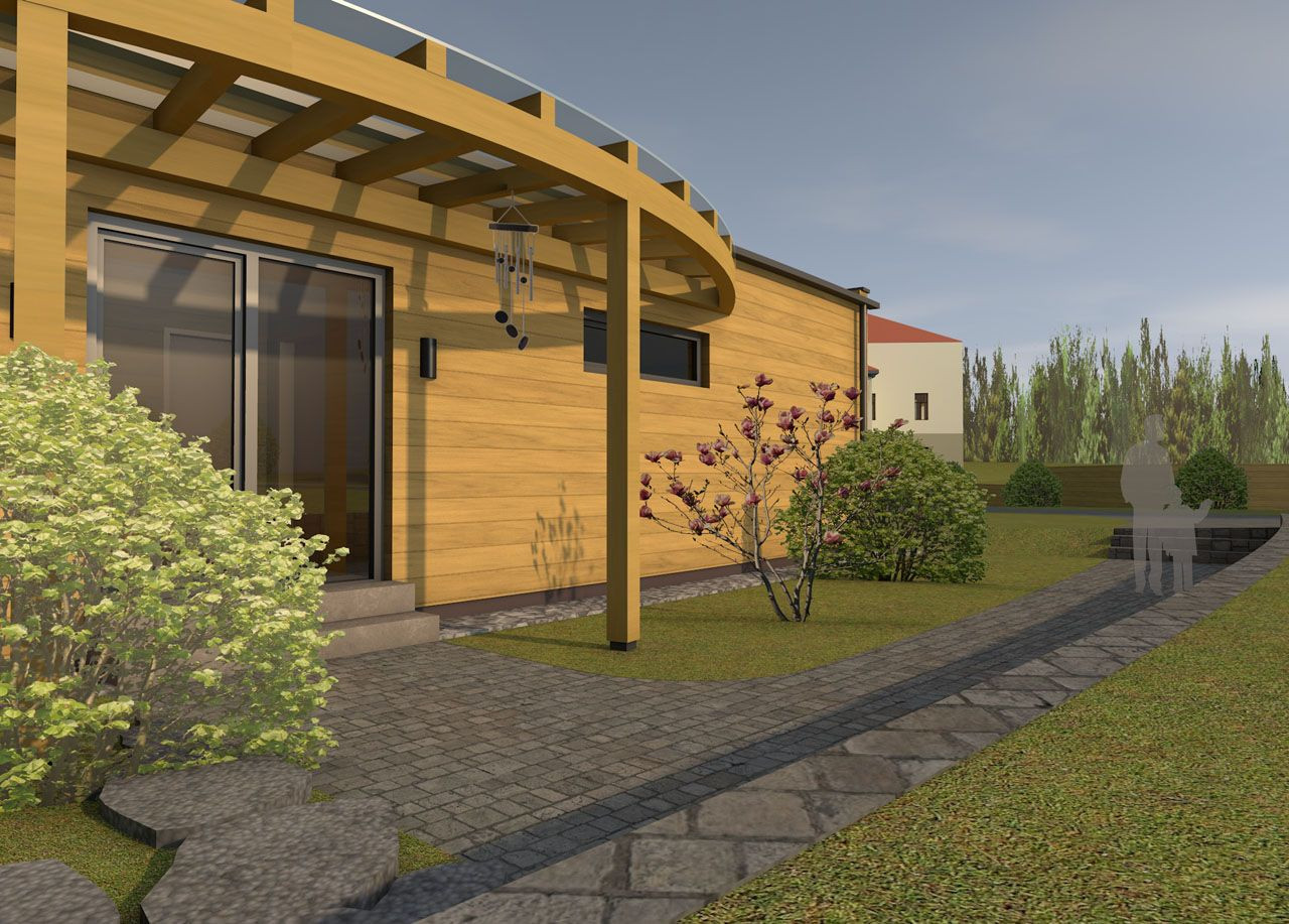 ARCHCON atelier - Hotelové apartmány podle Feng-shui - vizualizace