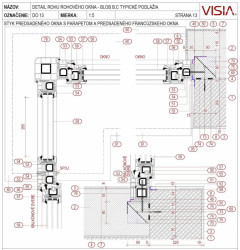 Ahoj Park Bratislava - detail rohového okna