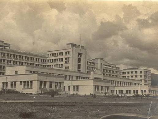 Historický snímek Hospital Universitario del Valle v Cali