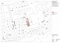 Rekonstrukce domu v Třeboni, Markéta Cajthamlová, Petra Pelešková, situace