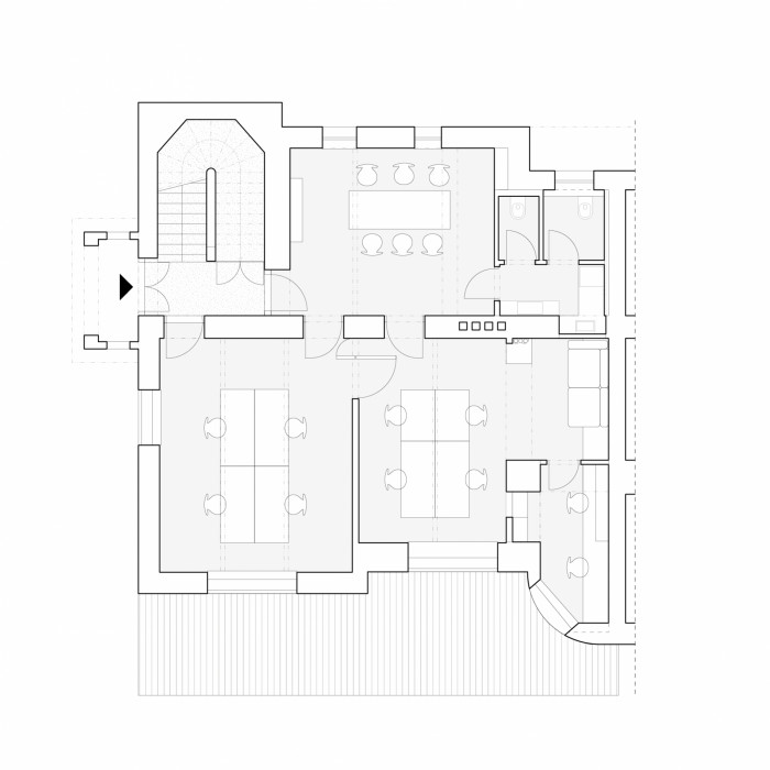 Půdorys - první patro