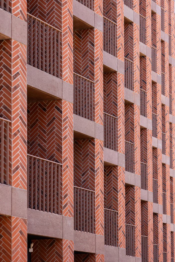 Detail fasády