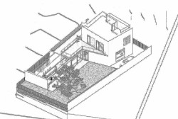 ARCHITEKTURA s. r. o., RD Braník, axonometrie - foto