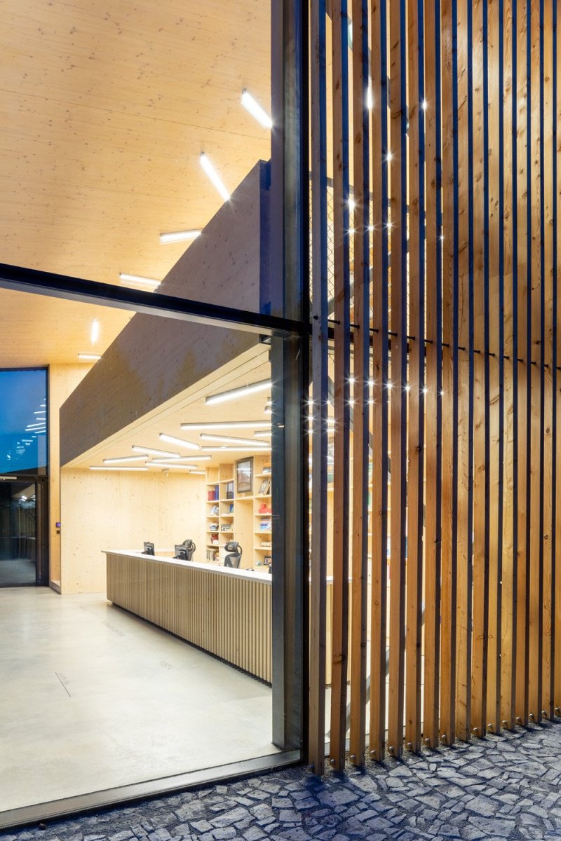 Informační centrum Trojanovice od Kamil Mrva Architects
