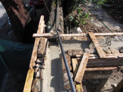 The Dovecote, fotografie z výstavby, AZO Sequeira Arquitectos Associados