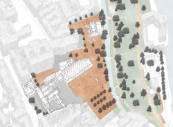 Resuscitace areálu České obce sokolské na Malé Straně, vizualizace, Jakub Herza