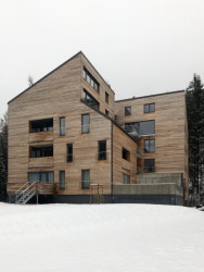 Apartmánové domy v Harrachově od studia Kvalitář