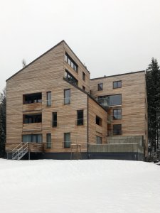Apartmánové domy v Harrachově od studia Kvalitář