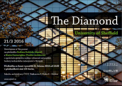 The Diamond – sheffieldská technika s českou fasádou, přednáška na Fakultě architektury ČVUT v Praze - foto