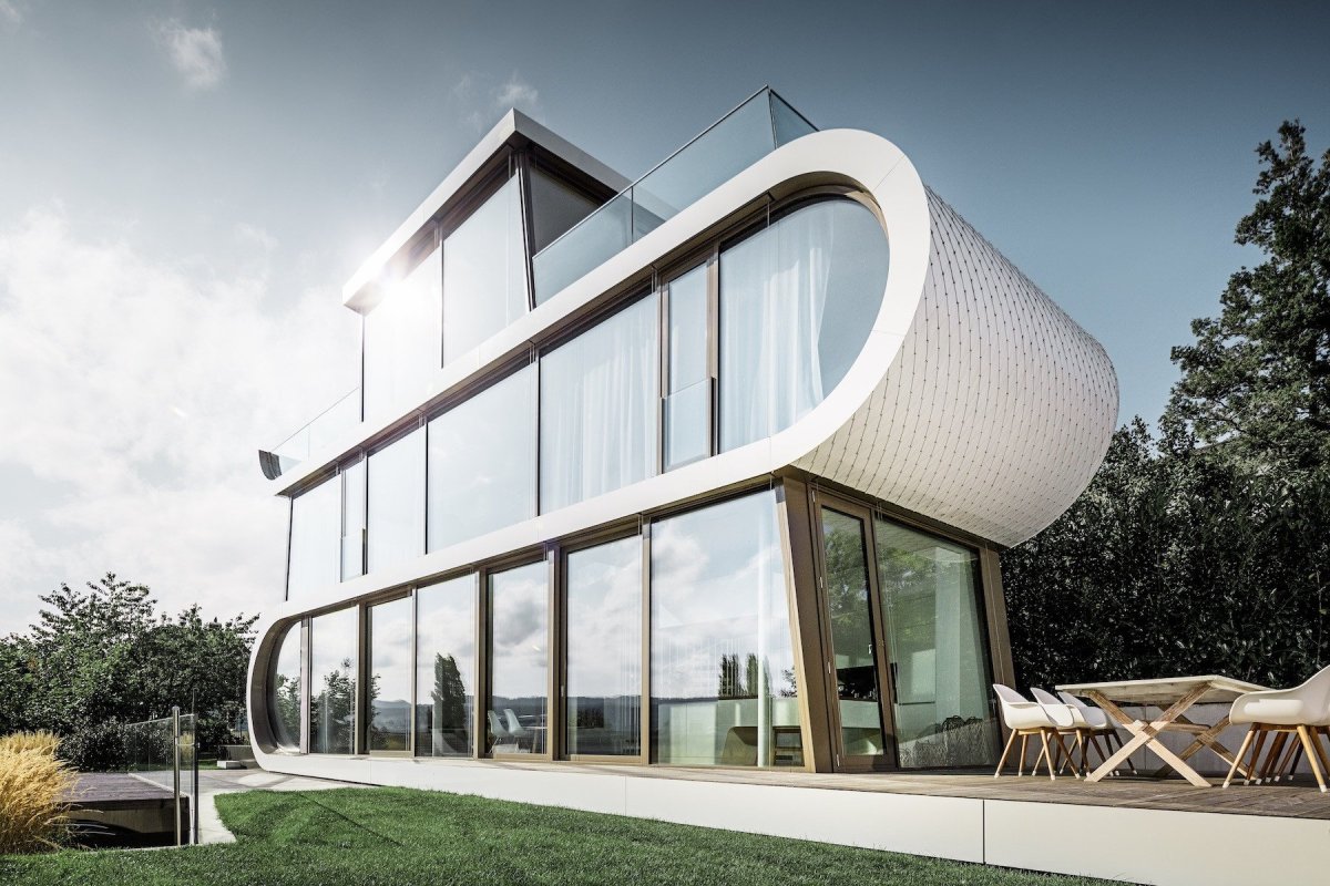 Rodinný dům u Curyšského jezera Flexhouse, architekt Stefan Camenzind (Evolution Design)