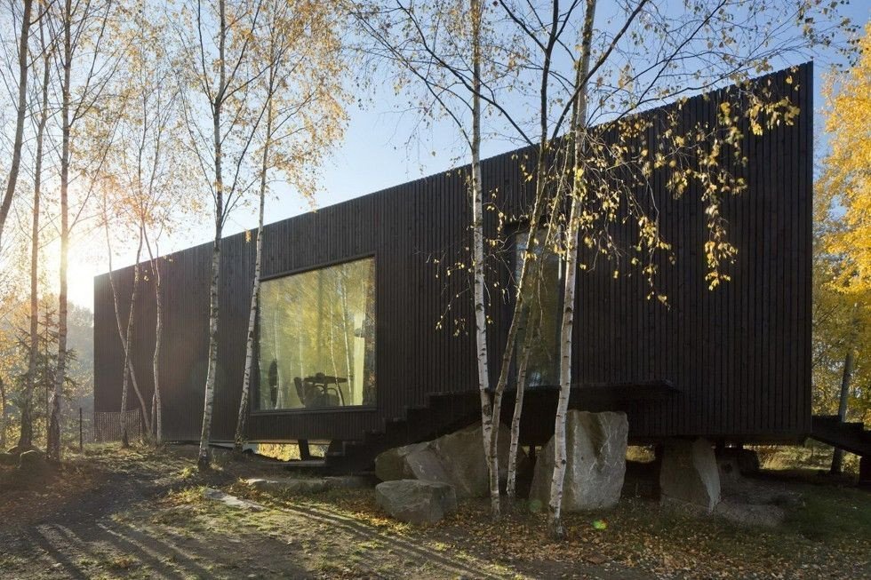 A69 architekti, Prototyp rodinného domu v Posázaví – foto