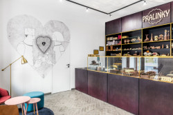 Prodejna Pralinky Příbram. Foto