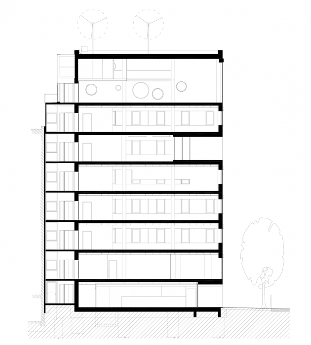 PROJEKTSTUDIO EUCZ, Concept House, řez – foto